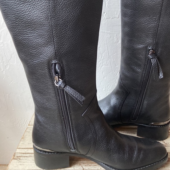 Louise et Cie Zada Riding Boot Black Size 6M - Picture 8 of 13
